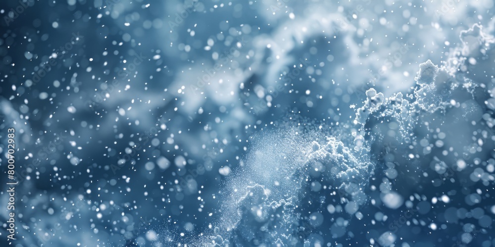 Photograph in black and white showcasing snowflakes gently falling. Vintage and atmospheric winter ambiance Photograph in black and white showcasing snowflakes gently falling. Vintage and atmospheric winter ambiance