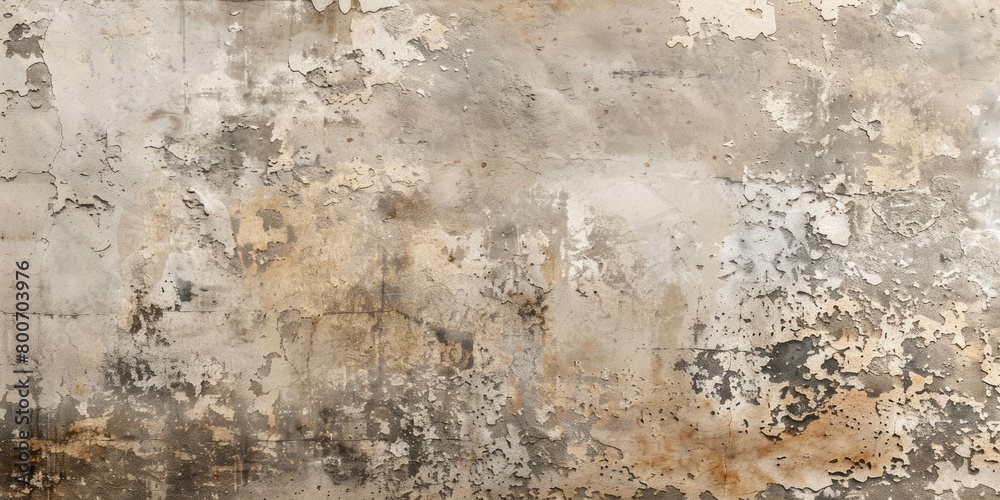 Surface with many cracks and holes. Distressed and textured backdrop with character