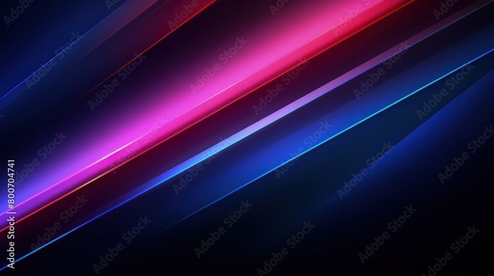 neon diagonal lines in blue and pink on dark background