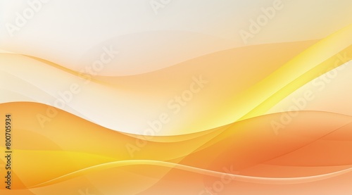 gentle yellow and orange flowing design background