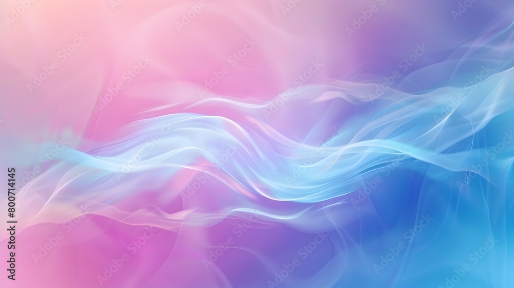 Abstract Wave Background of Light Pink and Blue Abstract Wave Background of Light Pink and Blue