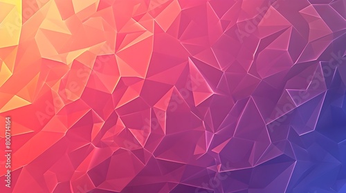 Colorful Abstract Background Made from Polygons and Triangles photo