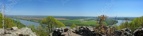 Tablou pe pânză Stouts Point at Petit Jean State Park, Arkansas  offering beautiful panoramic vi