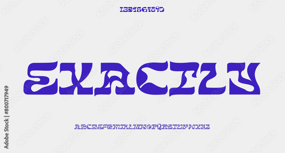 Sport modern italic alphabet font. typography urban style fonts for technology, digital, movie logo design.
