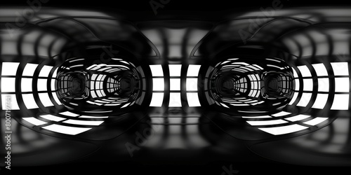 12K HDRI ABSTRACT, PANORAMA, SPHERICAL, ENVIRONMENT, BLACK BACKGROUND, LED AND NEON LIGTH MODERN.