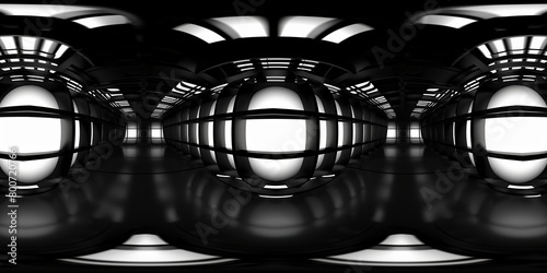12K HDRI ABSTRACT, PANORAMA, SPHERICAL, ENVIRONMENT, BLACK BACKGROUND, LED AND NEON LIGTH MODERN.
