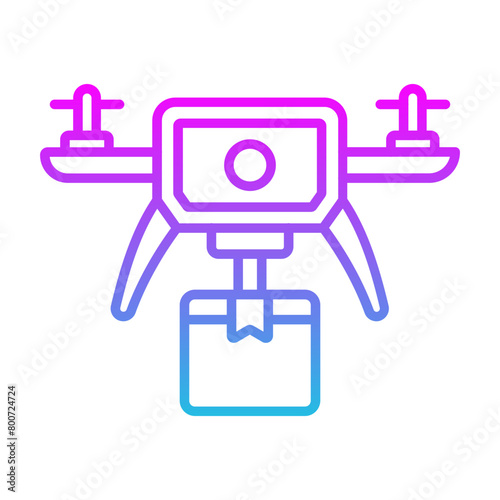 Drone Delivery Icon