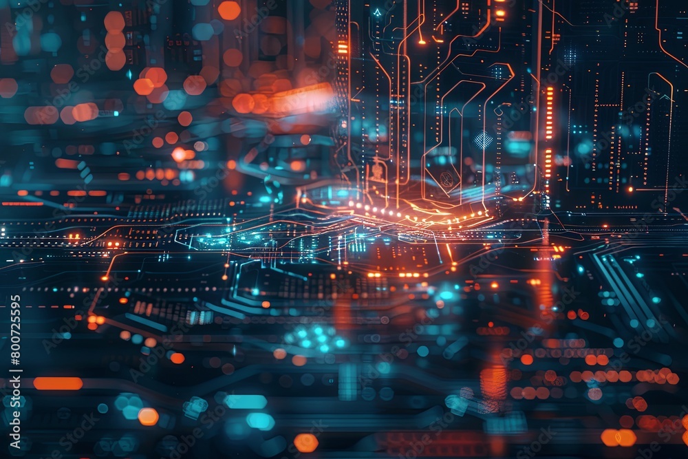 Digital Transformation, System Engineering and Programming Abstract Background AI Generated Illustration Digital Transformation, System Engineering and Programming Abstract Background AI Generated Illustration