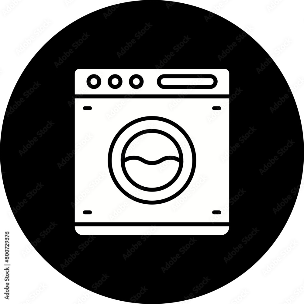 Washing Machine Icon Washing Machine Icon
