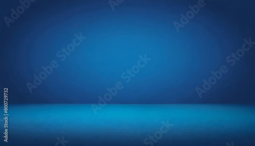 ブルーの部屋。奥行きのある青い空間。無地素材。レイアウト。blue room. A deep blue space. Plain material. layout.