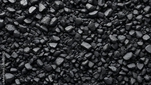 Black coal carbon material background  © spyduckz
