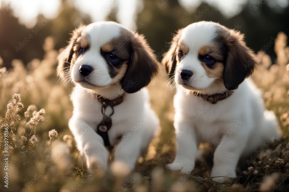 'petits chiens dog baby puppy group little pack family whole race ...