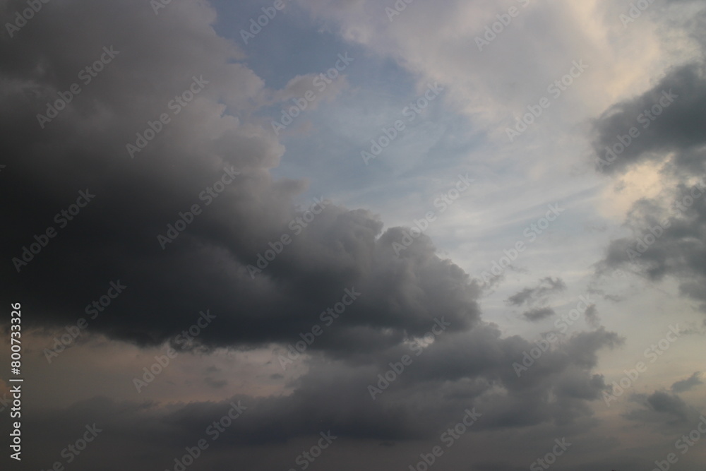 Stormy rain clouds background. Dark sky Stormy rain clouds background. Dark sky