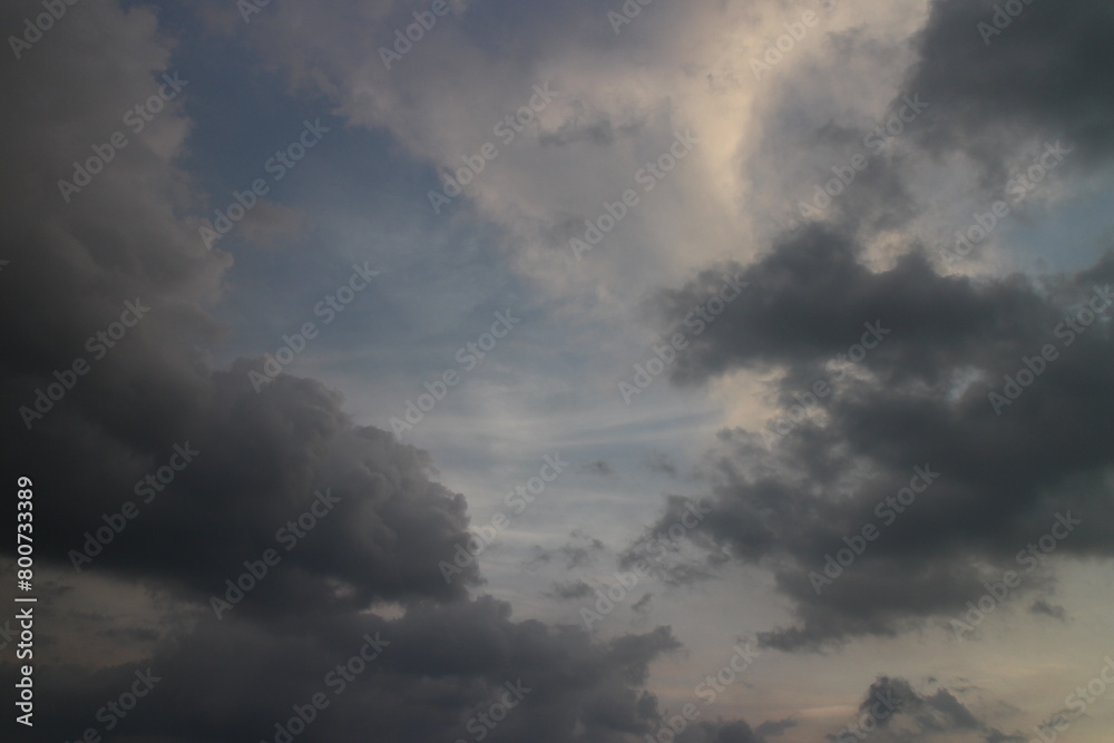 Stormy rain clouds background. Dark sky Stormy rain clouds background. Dark sky
