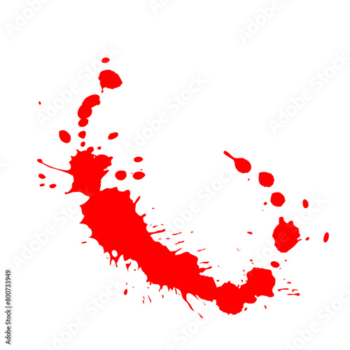 Ink drops and splashes. Blotter spots, paint  splash, liquid paint drip drop splash and ink splatter. Artistic dirty grunge abstract spot. vector Illustration monochrome drip splash.