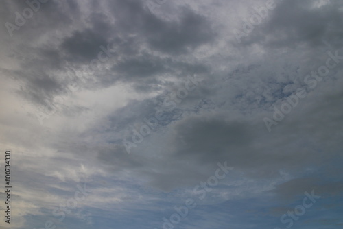 Stormy rain clouds background