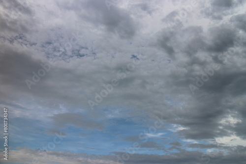 Stormy rain clouds background