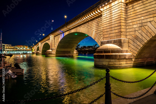 bridge over the river photo