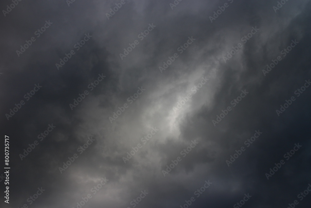 Beautiful dark cloudy sky before the thunderstorm Beautiful dark cloudy sky before the thunderstorm