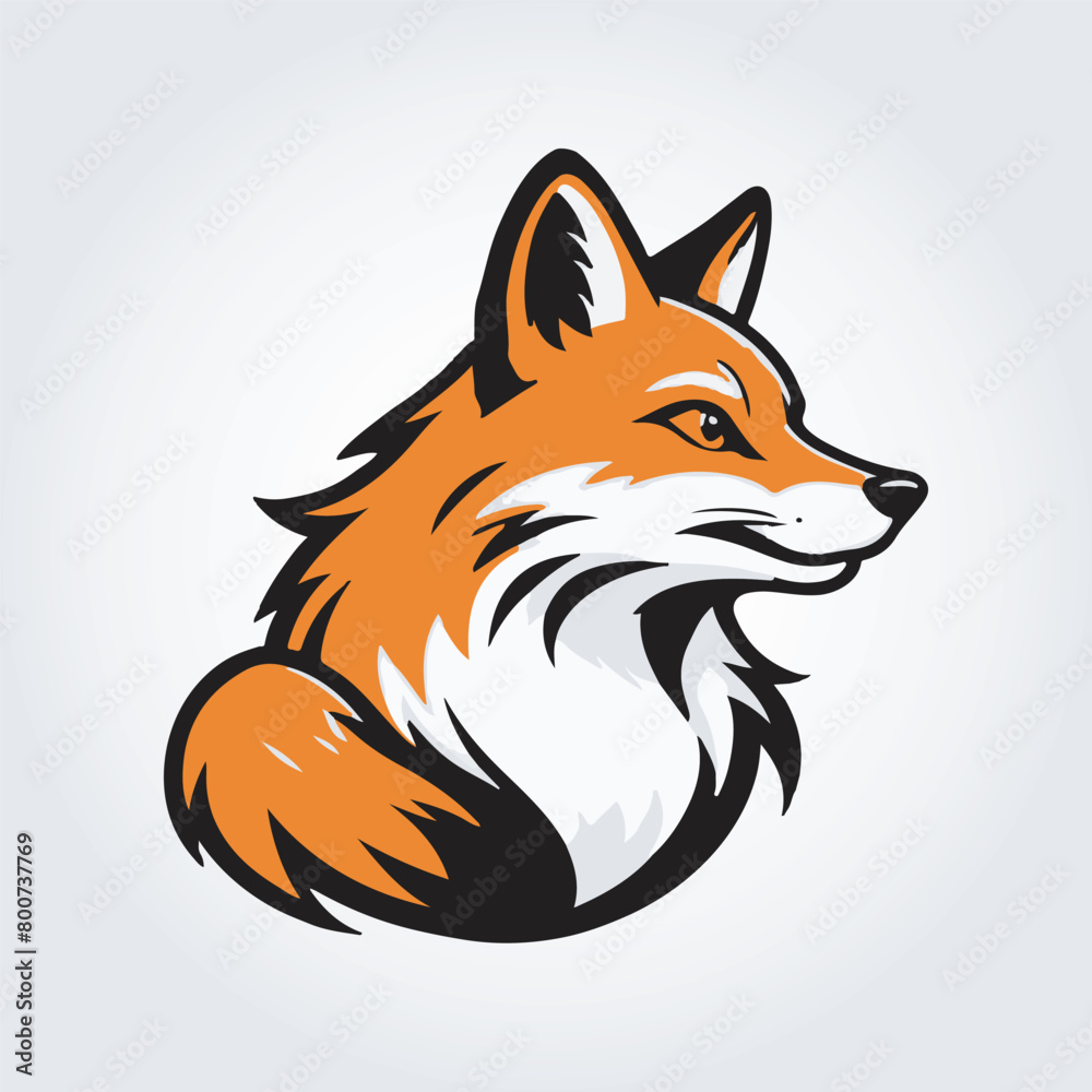 fox mascot logo