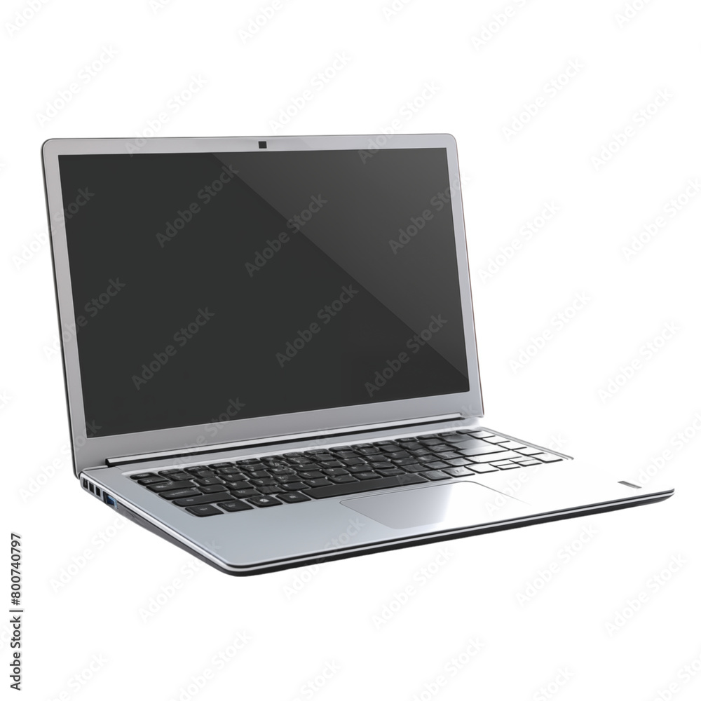 Laptop isolated on transparent background Laptop isolated on transparent background