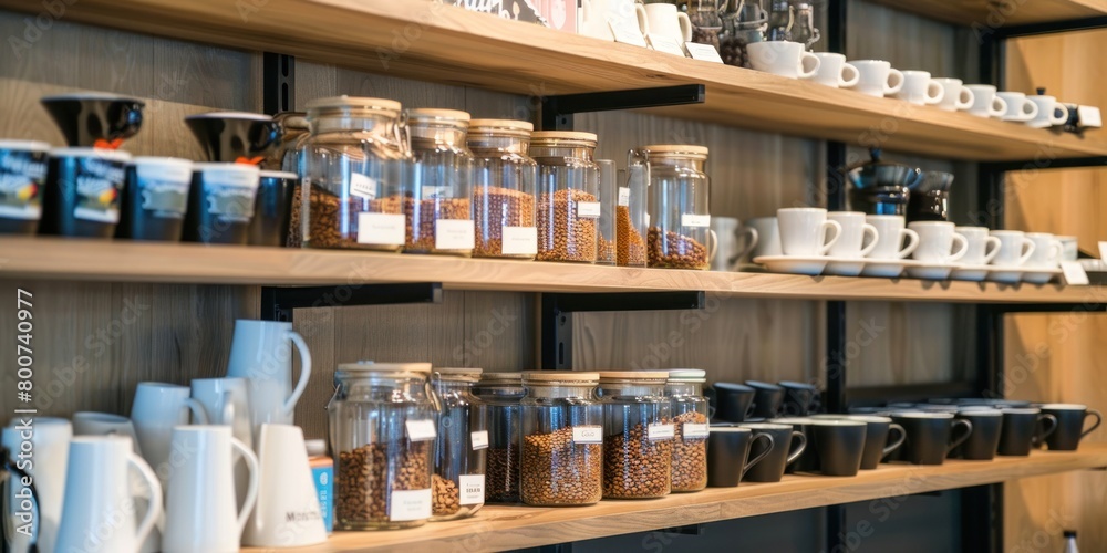 Open Shelving for Product Display