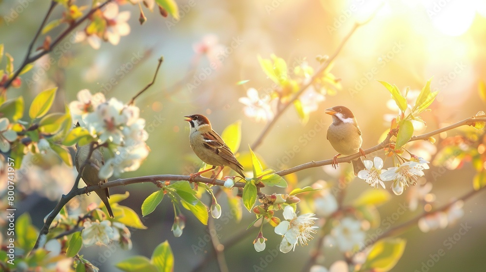 Chorus of Birds in Spring: A Symphony of Happiness