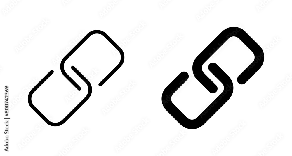 External link symbol icon vector. Link icon isolated on white background. Link vector icon. Hyperlink chain symbol External link symbol icon vector. Link icon isolated on white background. Link vector icon. Hyperlink chain symbol