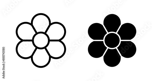 Flower icon vector isolated on white background. flower vector. flower symbols