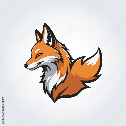 fox mascot logo