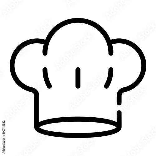 chef line icon