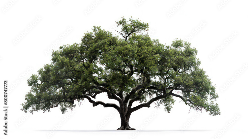 portrait tree oak isolated on white background portrait tree oak isolated on white background