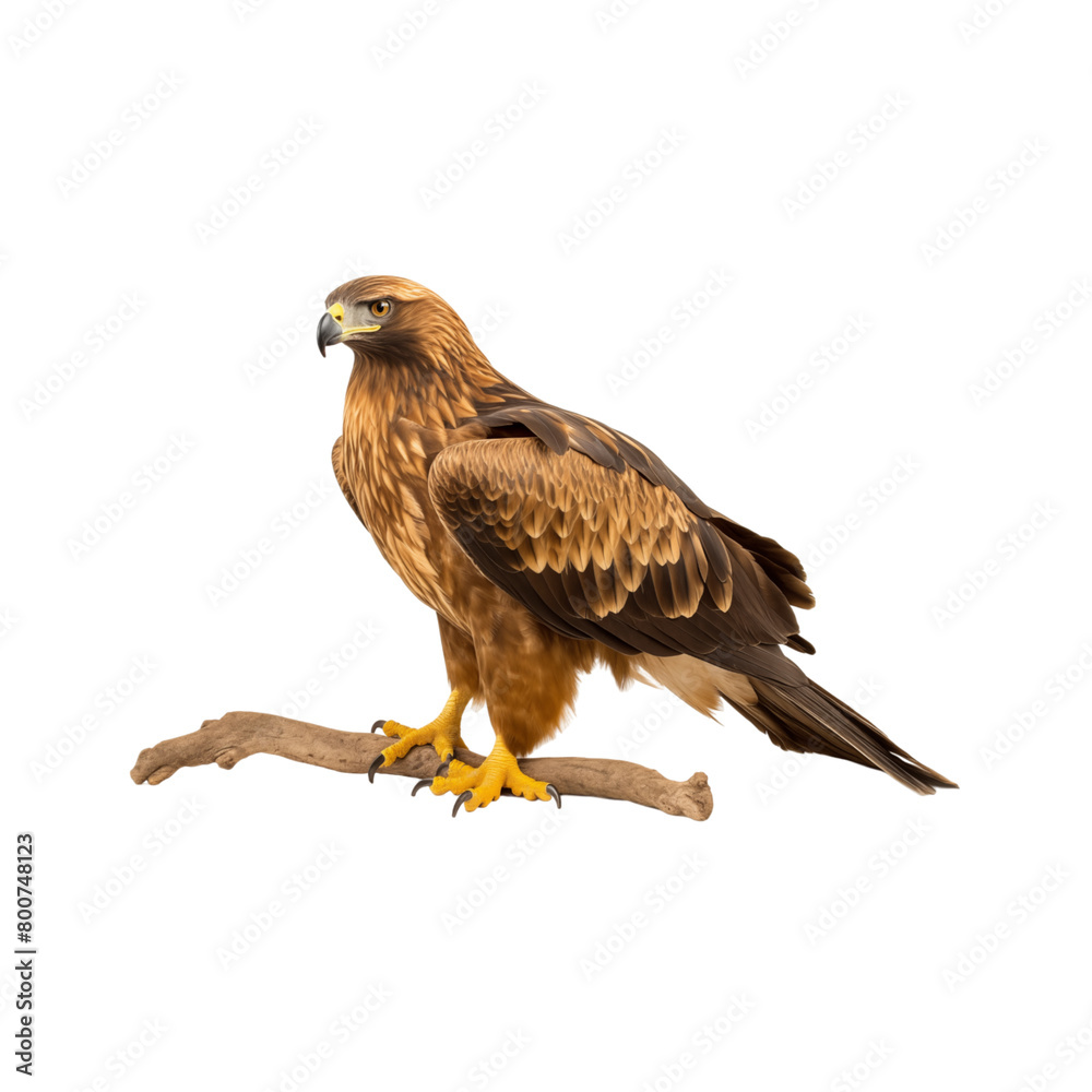 Golden eagle isolated on transparent background Golden eagle isolated on transparent background