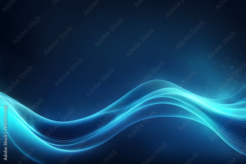 A blue wave with a white background A blue wave with a white background