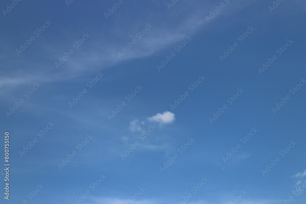 white cloud and blue sky background
