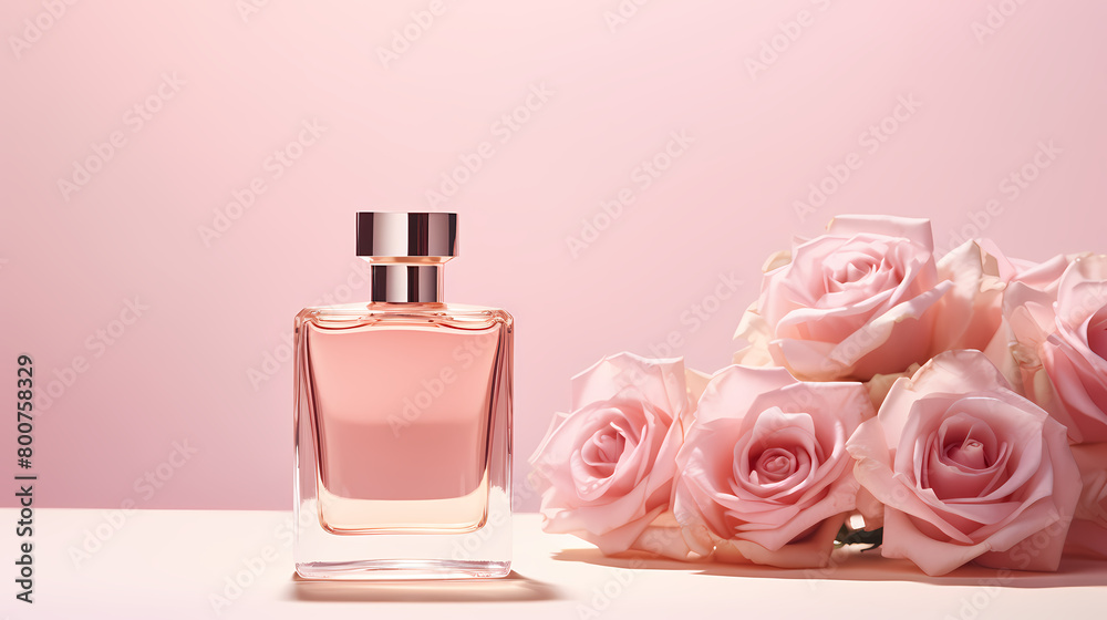Elegant glass perfume bottle Elegant glass perfume bottle