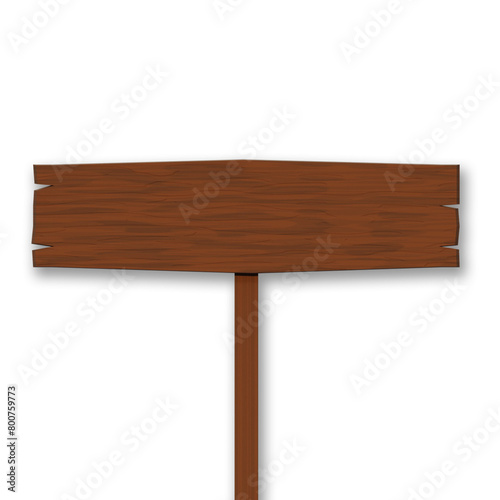 placa de madeira 3d para composição sem fundo, transparente, PNG photo
