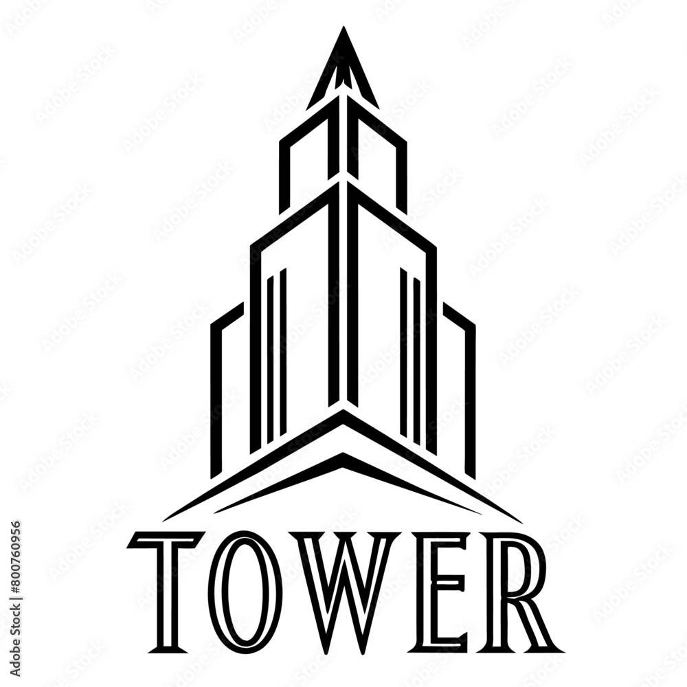 Building logo vector art illustration (28) Building logo vector art illustration (28)