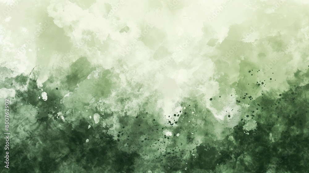 Watercolor abstract scenery background illustration with hazy leaves Watercolor abstract scenery background illustration with hazy leaves