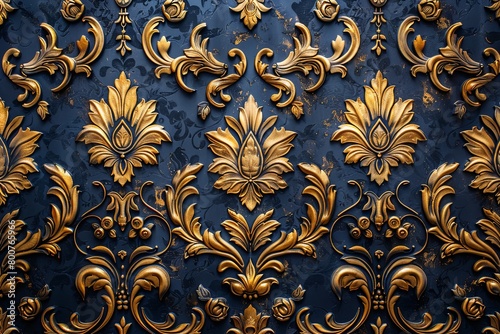  Vintage, texture, decoration, design, flower, art, swirl, illustration, damask, decor, backdrop, retro, textile, paper, style, gold, 