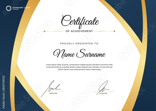 Certificate creative
