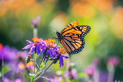 butterfly on flower © Usman