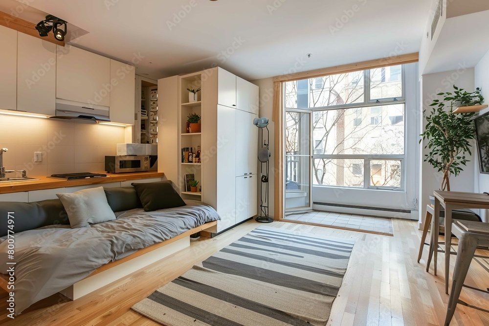 Compact studio apartment Compact studio apartment