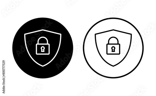 Security icon set. protection icon. privacy. vpn