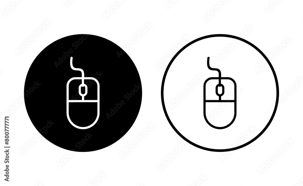 Mouse icon set. click icon vector. pointer icon vector. Mouse icon set. click icon vector. pointer icon vector.