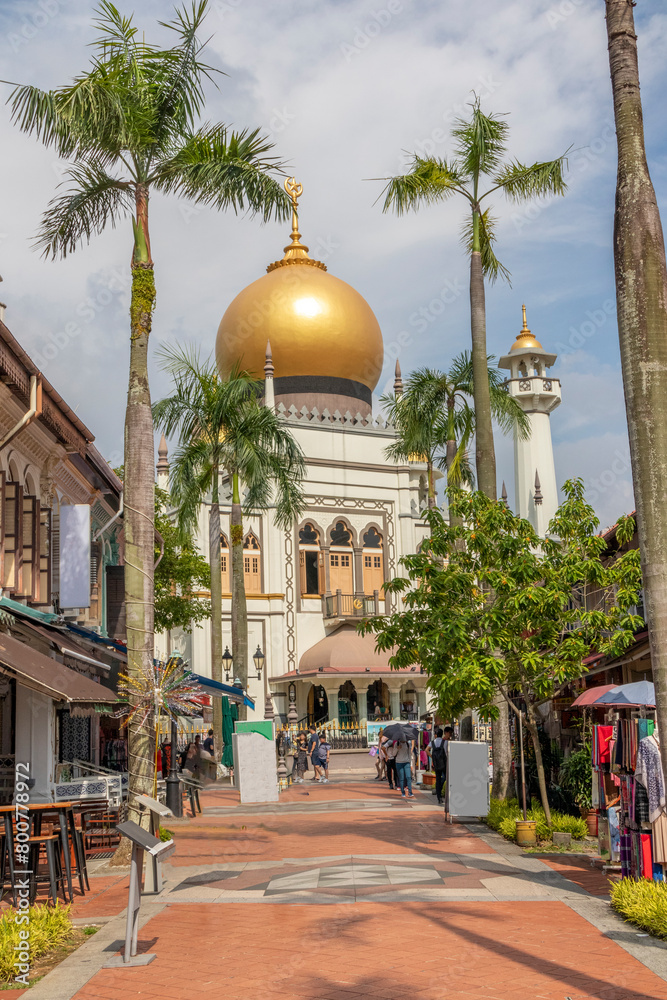The Sultan Mosque, Arab Quarter, Singapore