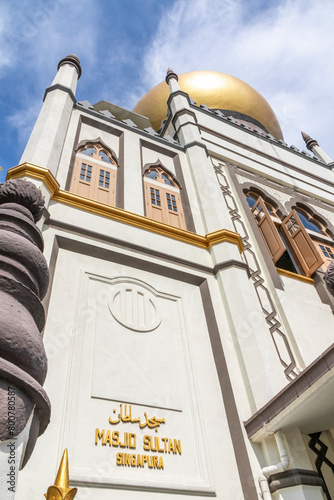 The Sultan Mosque, Arab Quarter, Singapore photo