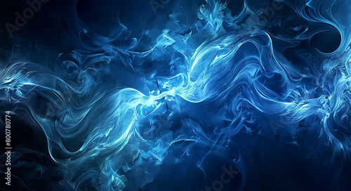 Blue Flow Background, Wallpapers, cool wallpapers