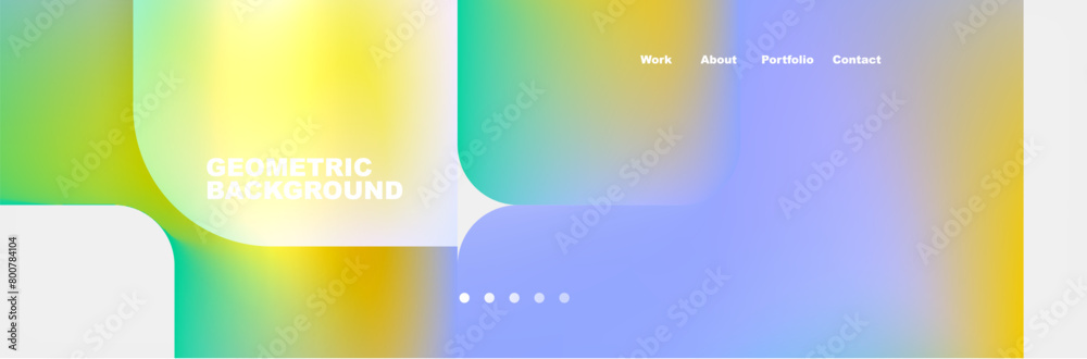 a colorful gradient background with a yellow , blue and green gradient . High quality