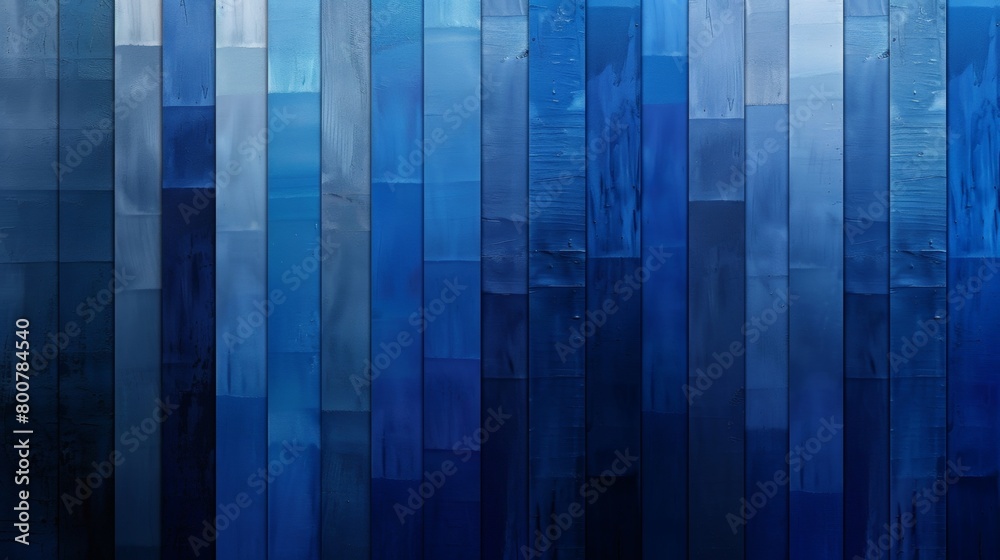 monochromatic gradient, shades of deep blue, calming and sophisticated